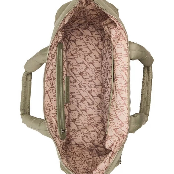 Steve Madden Londyn Quilted Tote in Sage - Picture 3 of 6